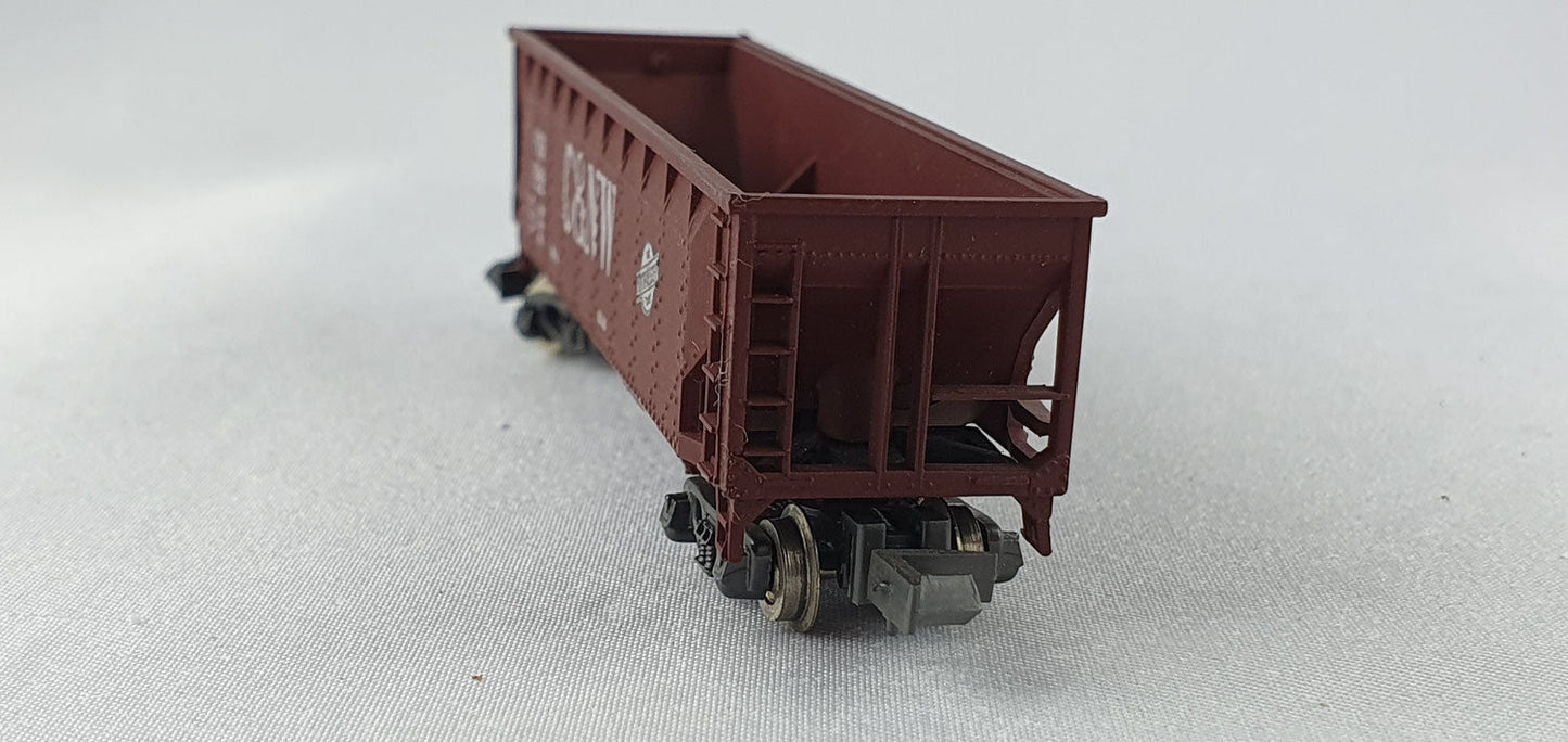 Con Cor 1651N C & NW Open Hopper 3-Bay 40 foot (DG744)