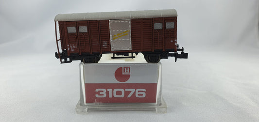 Hobbytrain 31076 SBB ged. Güterwagen mit Brhs "für Güter die Bahn" OVP (AGW12)
