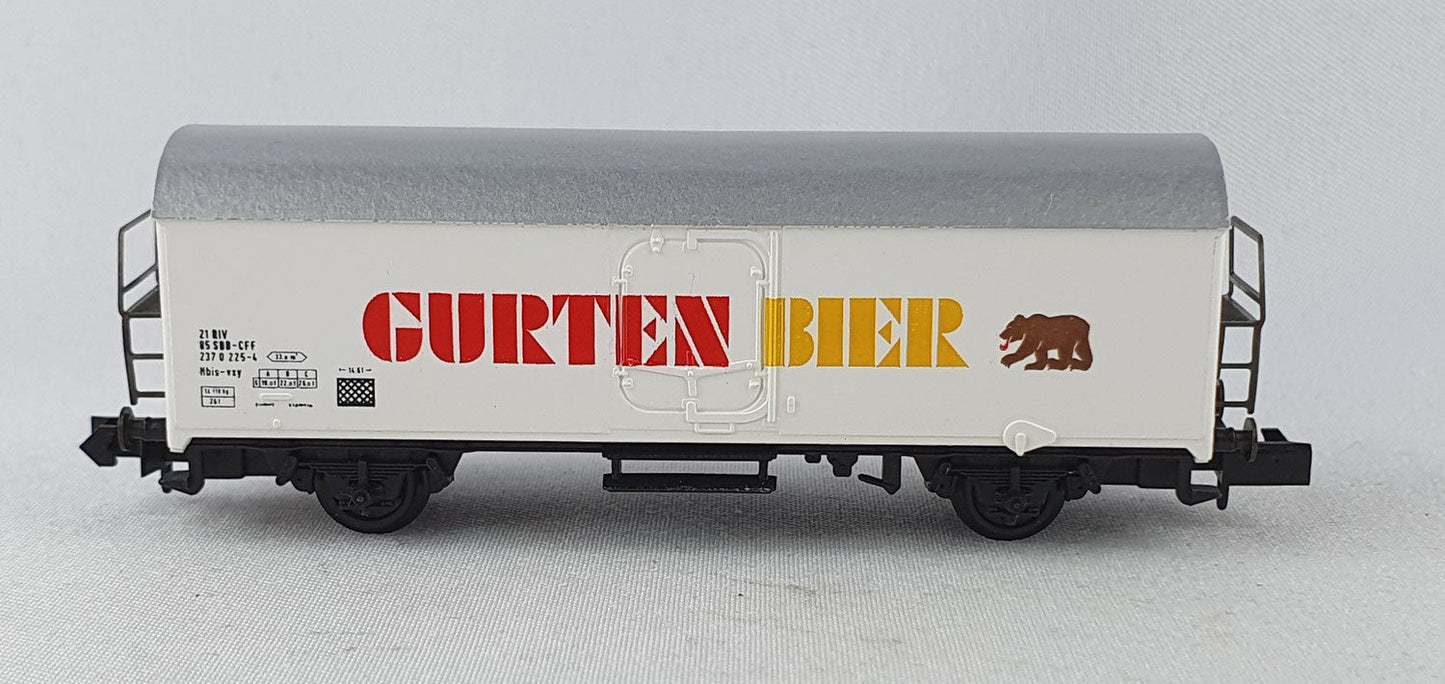 Arnold 4584 SBB Kühlwagen "Gurten Bräu" OVP (WG8)