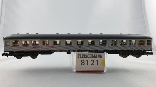 Fleischmann 8121 DB Nahverkehrswagen 1./2. Kl "Silberling" OVP (E5929)