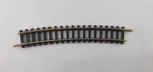 Minitrix 14927 gebogenes Gleis  R 4 - 15°.