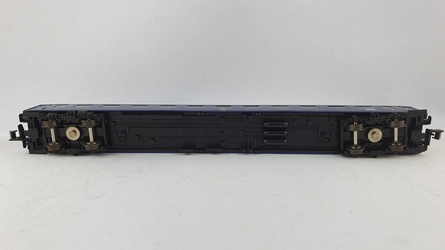 Minitrix 13372 DB Liegewagen 2. Kl. blau OVP (DP215)