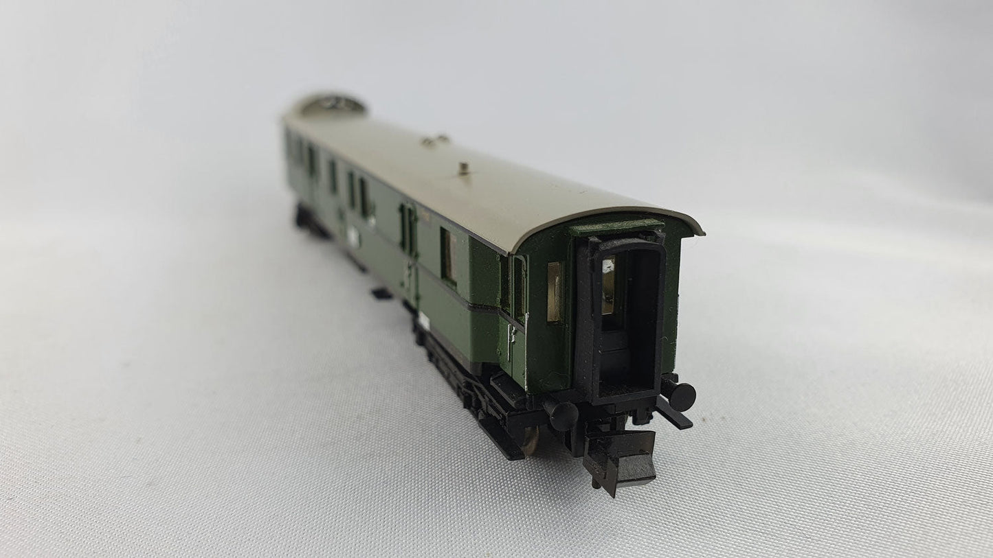 Minitrix 51 3152 00 DRG Gepäckwagen mit Postabteil (DP56 )