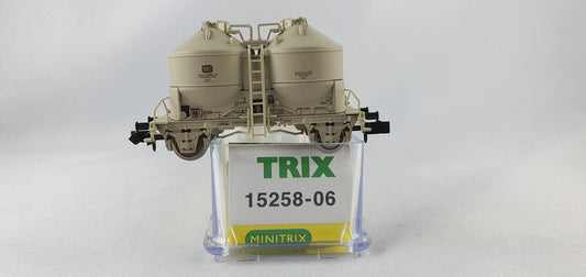 Minitrix 15258-06 DB Silowagen grau OVP (DG368)
