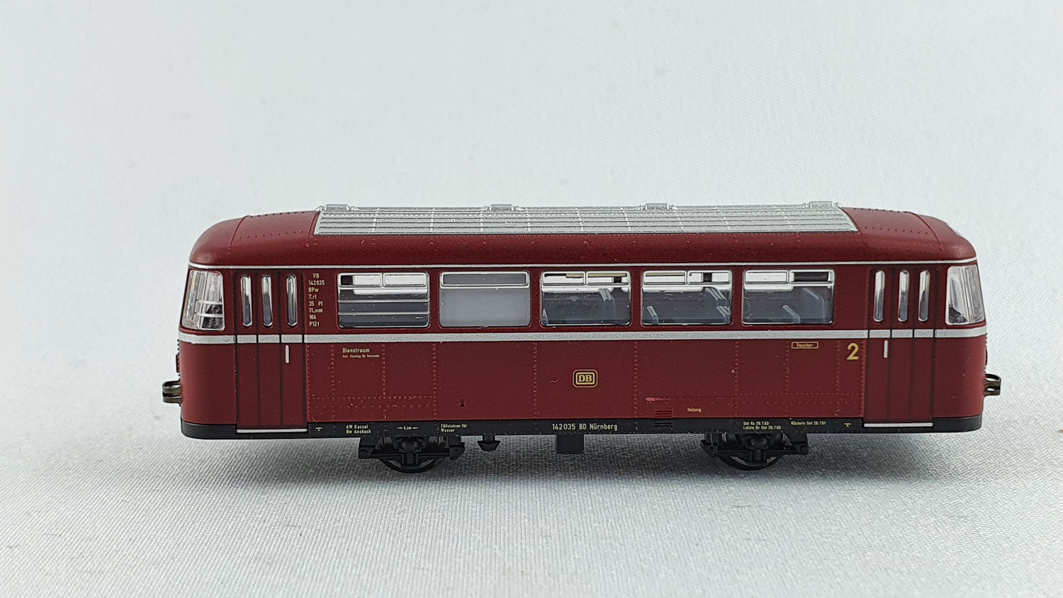 Fleischmann 7401 K DB Schienenbus-Beiwagen VB 142 OVP (E5252