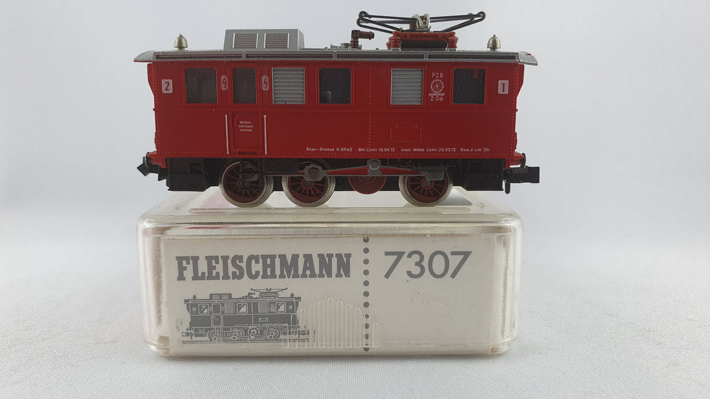 Fleischmann 7307 PZB ET 99 rot Zahnradbahn OVP E-Lok (DL119)