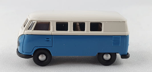 Brekina 153 VW T1 lichtgrau / brilliantblau (Bre153)