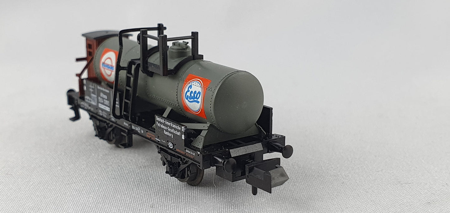 Minitrix 13620 DRG Kesselwagen mit Brh. "Standard Esso" OVP (DG351)