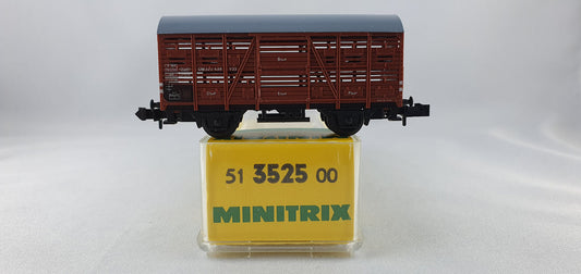 Minitrix 51 3525 00 DB Verschlagwagen OVP (DG292)