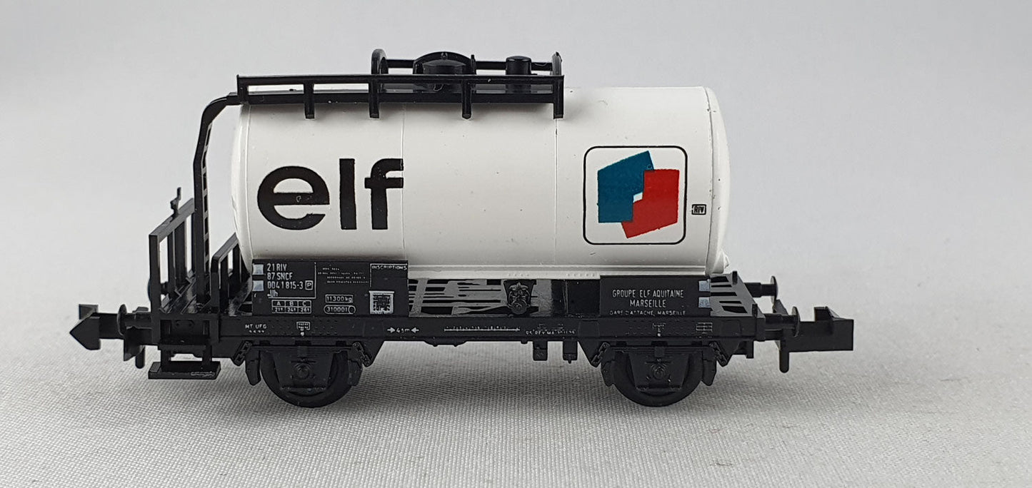 Minitrix 51 3547 00 SNCF Tank Car "elf" Original Packaging (DG521)