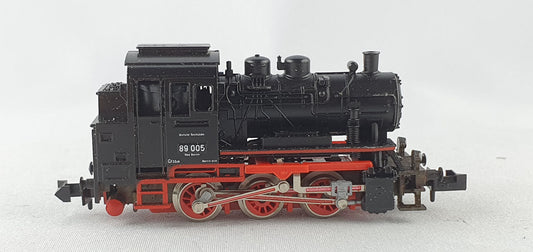Minitrix 51 2043 00 DR BR 89.0 Tenderlok Dampf (DL164)