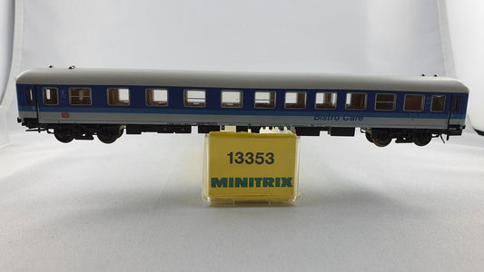 Minitrix 13353 DB Inter Regio Wagen "Bistro-Cafe" blau 1. Kl. OVP (WP5)