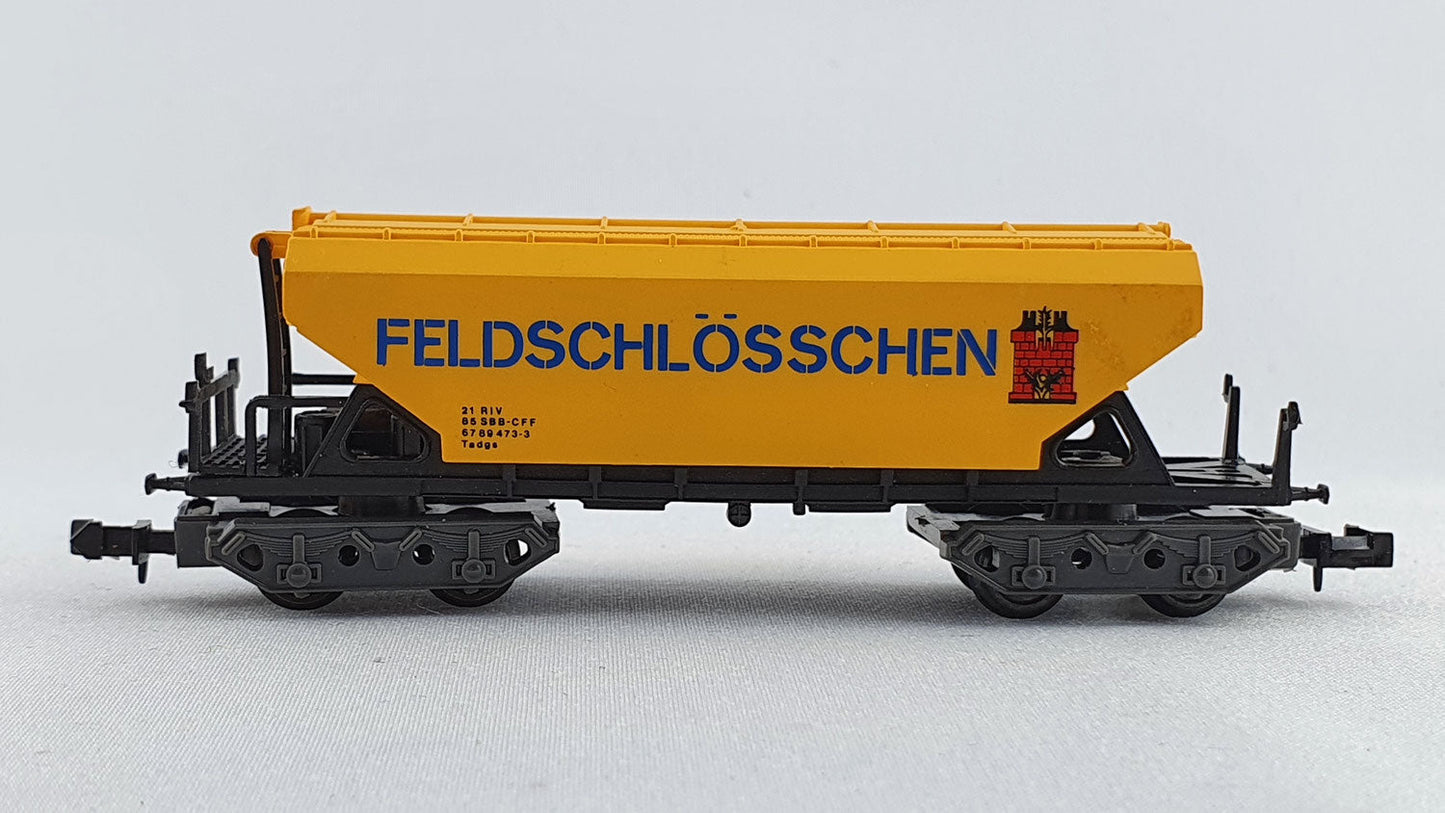 Ibertren 6479 SBB self-unloading wagon "Feldschlösschen" OVP (DG133) 