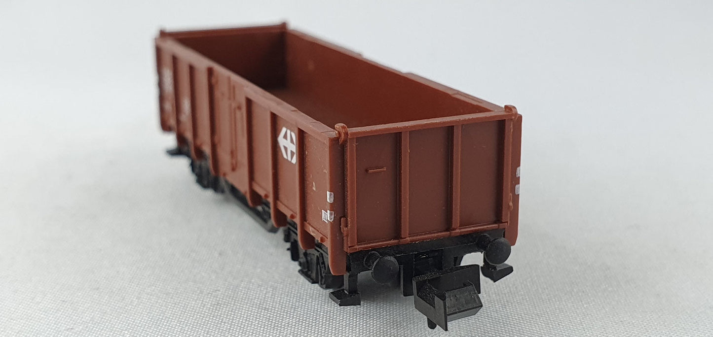Minitrix 51 3585 00 SBB offener Güterwagen mit Logo OVP (WG31)
