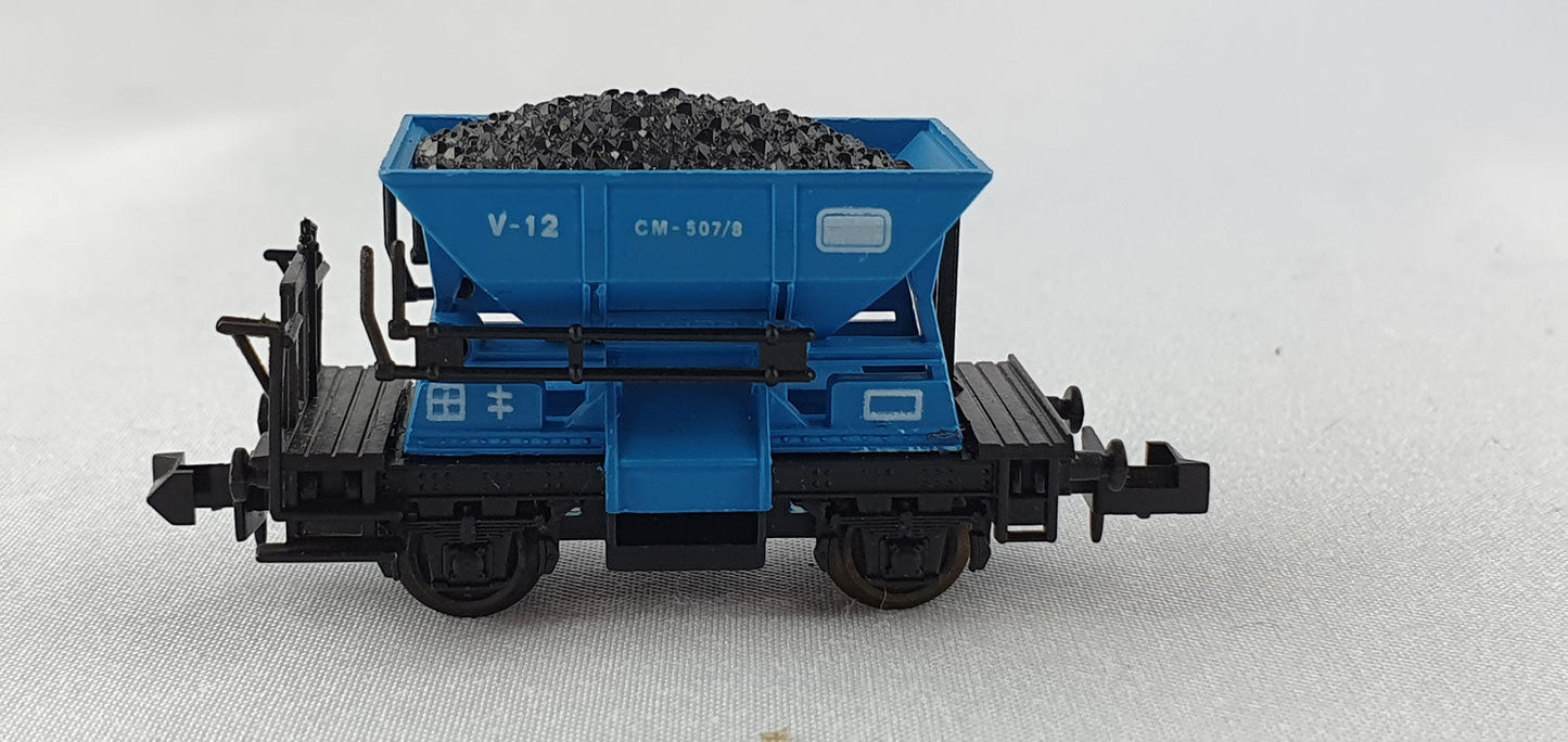 Ibertren 462 Renfe Schotterwagen blau mit Ladung (DG696)