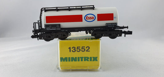 Minitrix 13552 DB Kesselwagen "Esso" 4-achsig OVP (DG309)