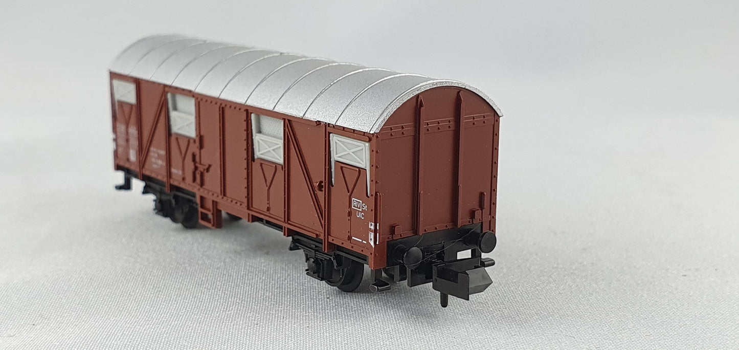 Minitrix 13239 DB ged.Güterwagen OVP (DG304)