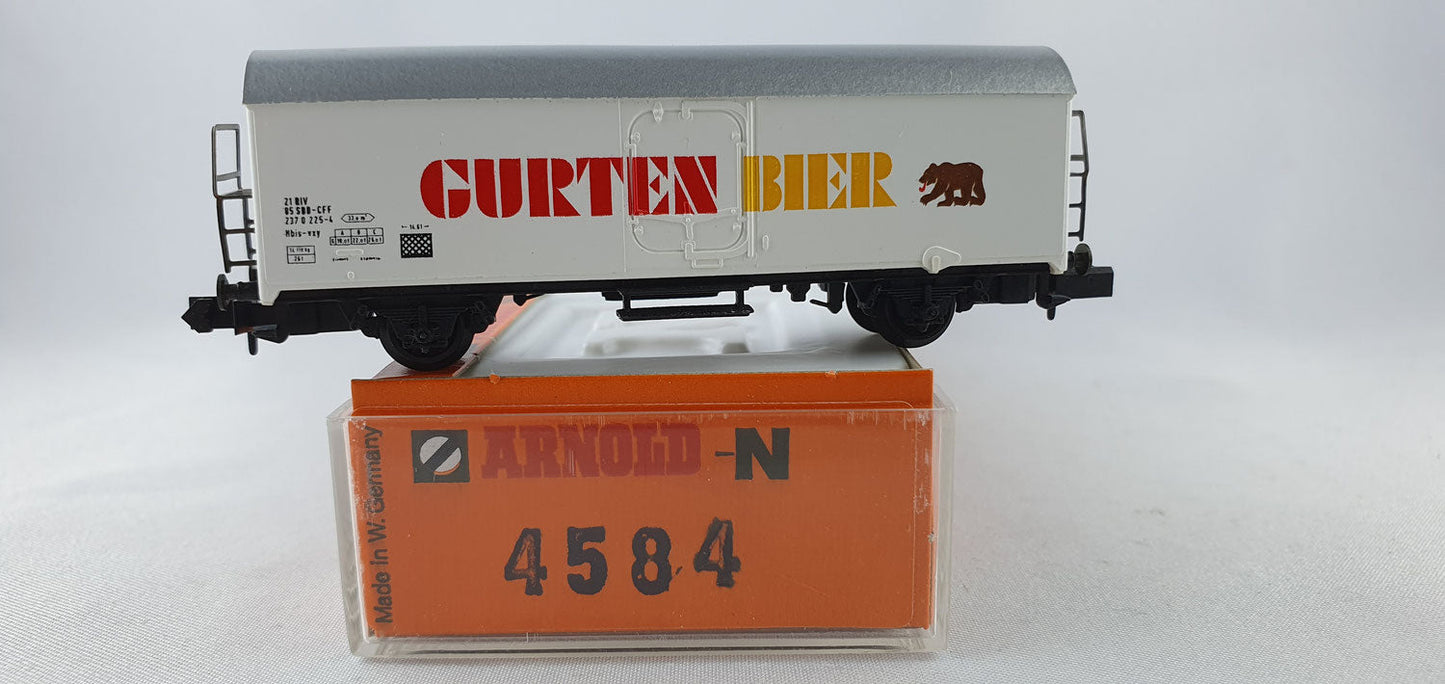 Arnold 4584 SBB Kühlwagen "Gurten Bräu" OVP (WG8)