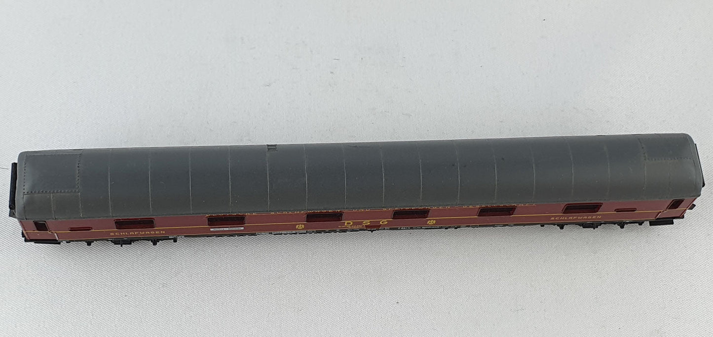 Minitrix 51 3085 00 DSG Schlafwagen 1./2. Kl OVP (DP259)