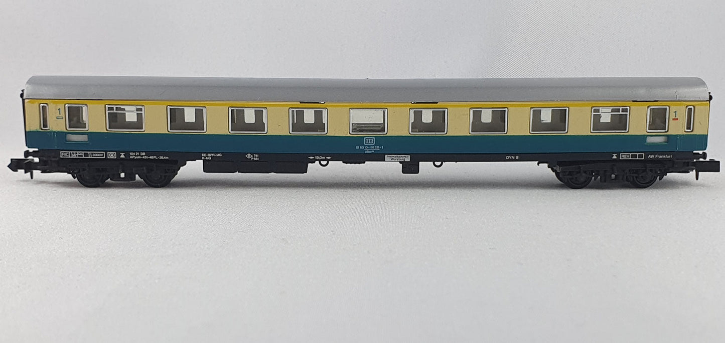 Arnold 3201 DB Schnellzugwagen 1. Kl. blau/beige OVP (E658)