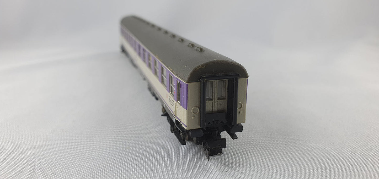 Fleischmann 8117 DB Liegewagen 2. Kl. lila Pop Wagen (DP274)