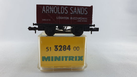 Minitrix 51 3284 00 BR off. freight car "Arnolds Sands" OVP (DG113) 
