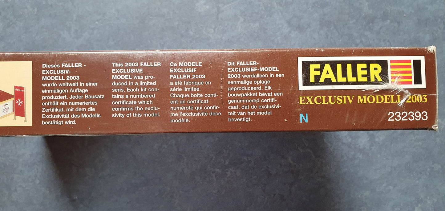 Faller 232393 Exklusiv Model 2003 Malteser Hilfsdienst OVP (E143)