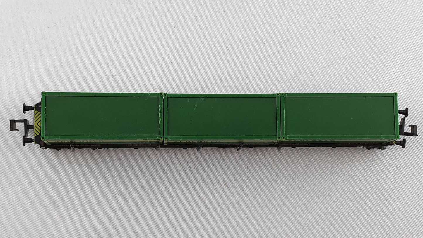 Minitrix 51 3511 00 DB Container Tragwagen "Schenker" OVP (DG123)