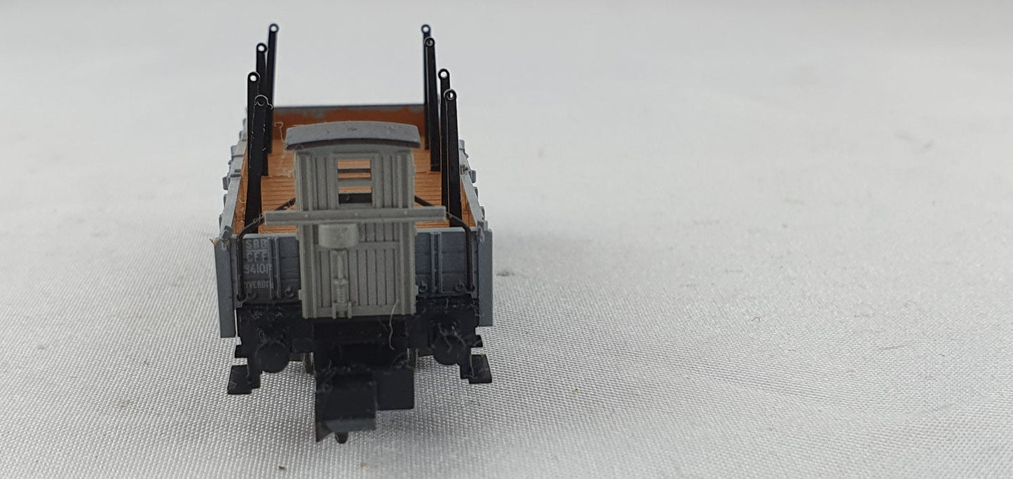Minitrix 13292 SBB Wagon plat "Jean Mesmer" OVP (AGW7)