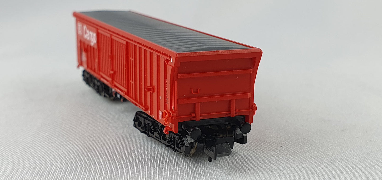 Minitrix 11416 DB Rolldachwagen "DB Cargo" 4-achsig (DG339)