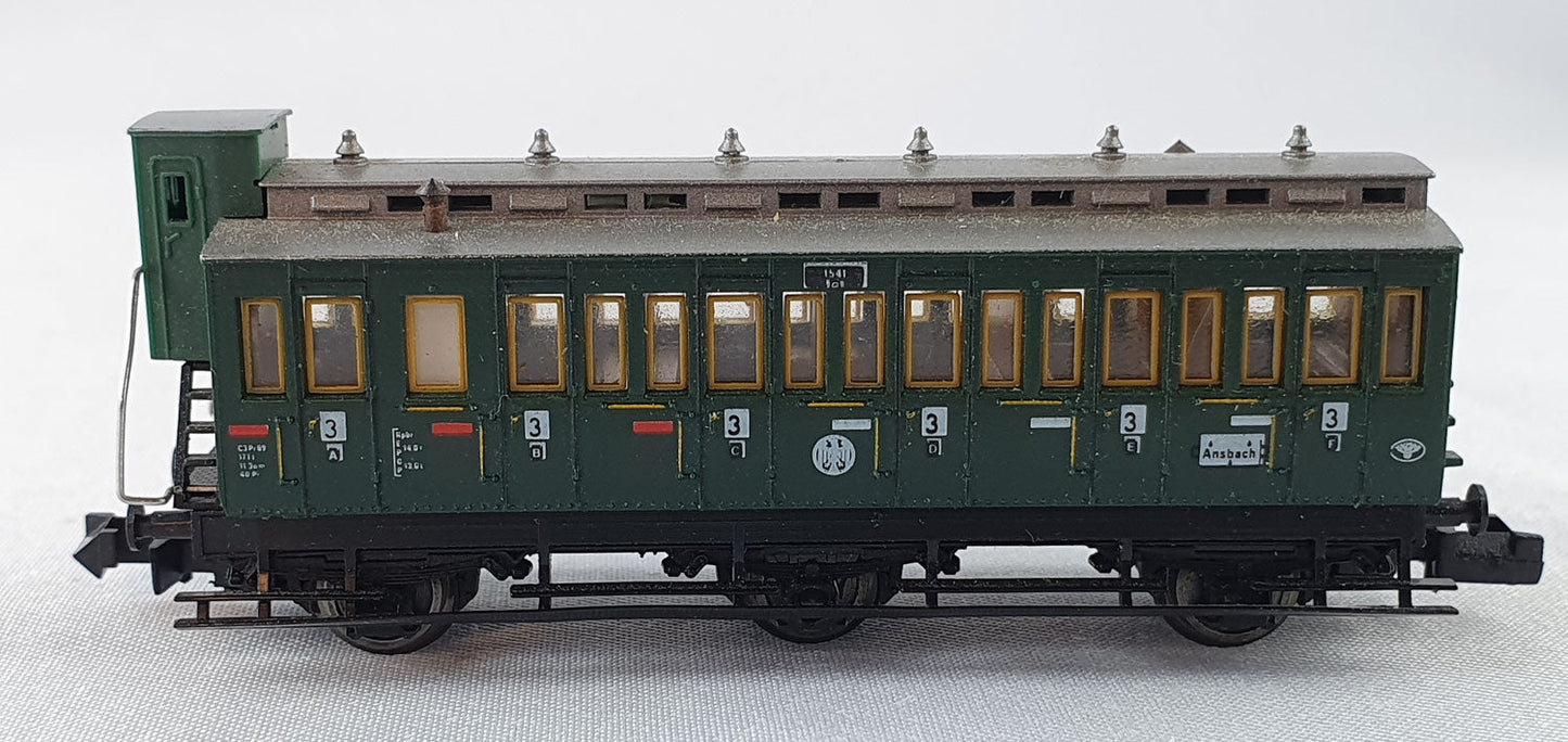 Fleischmann 8092 DRG Abteilwagen 3. Kl. OVP (JEW4)