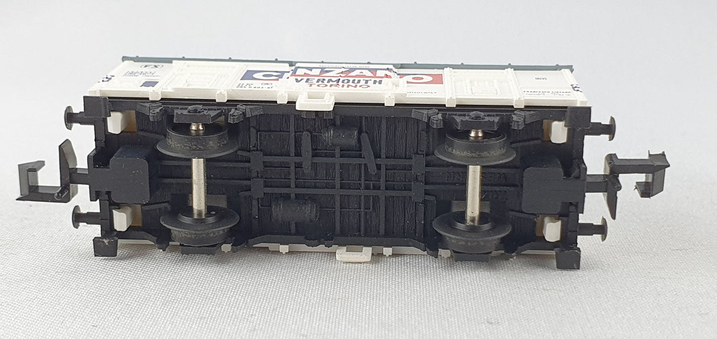 Minitrix 13603 FS ged.Güterwagen "CINZANO" OVP (DG526)
