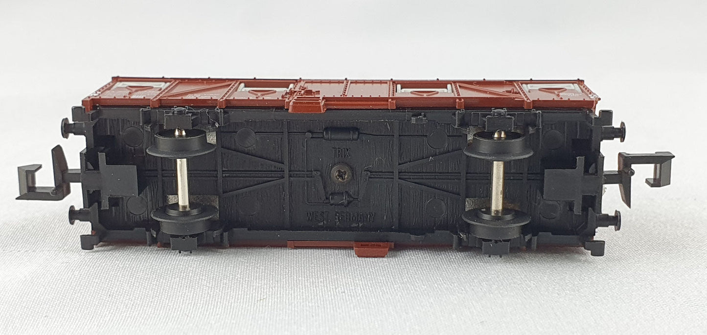 Minitrix 13239 DB ged.Güterwagen OVP (DG304)