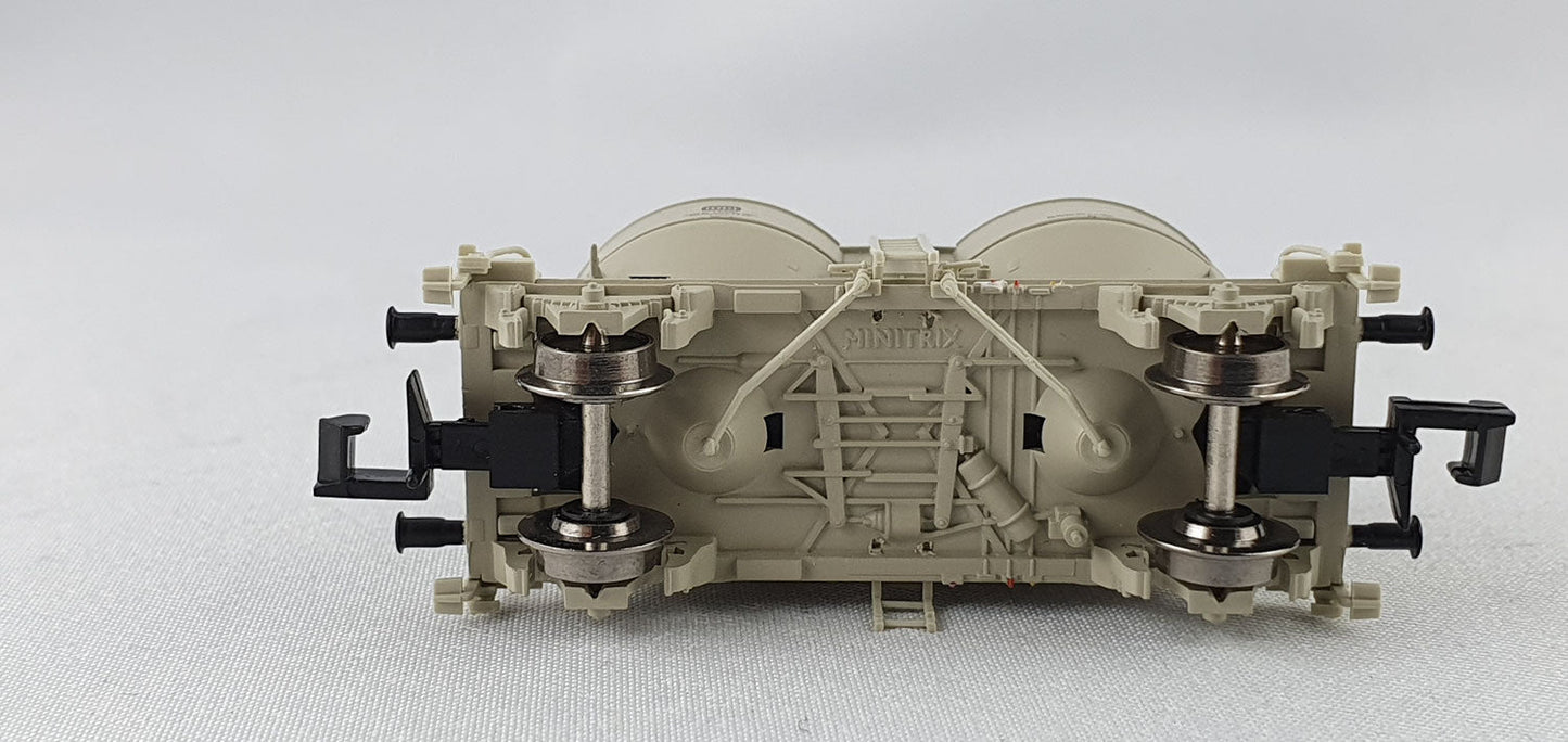 Minitrix 15258-10 DB Silowagen grau OVP (DG367)