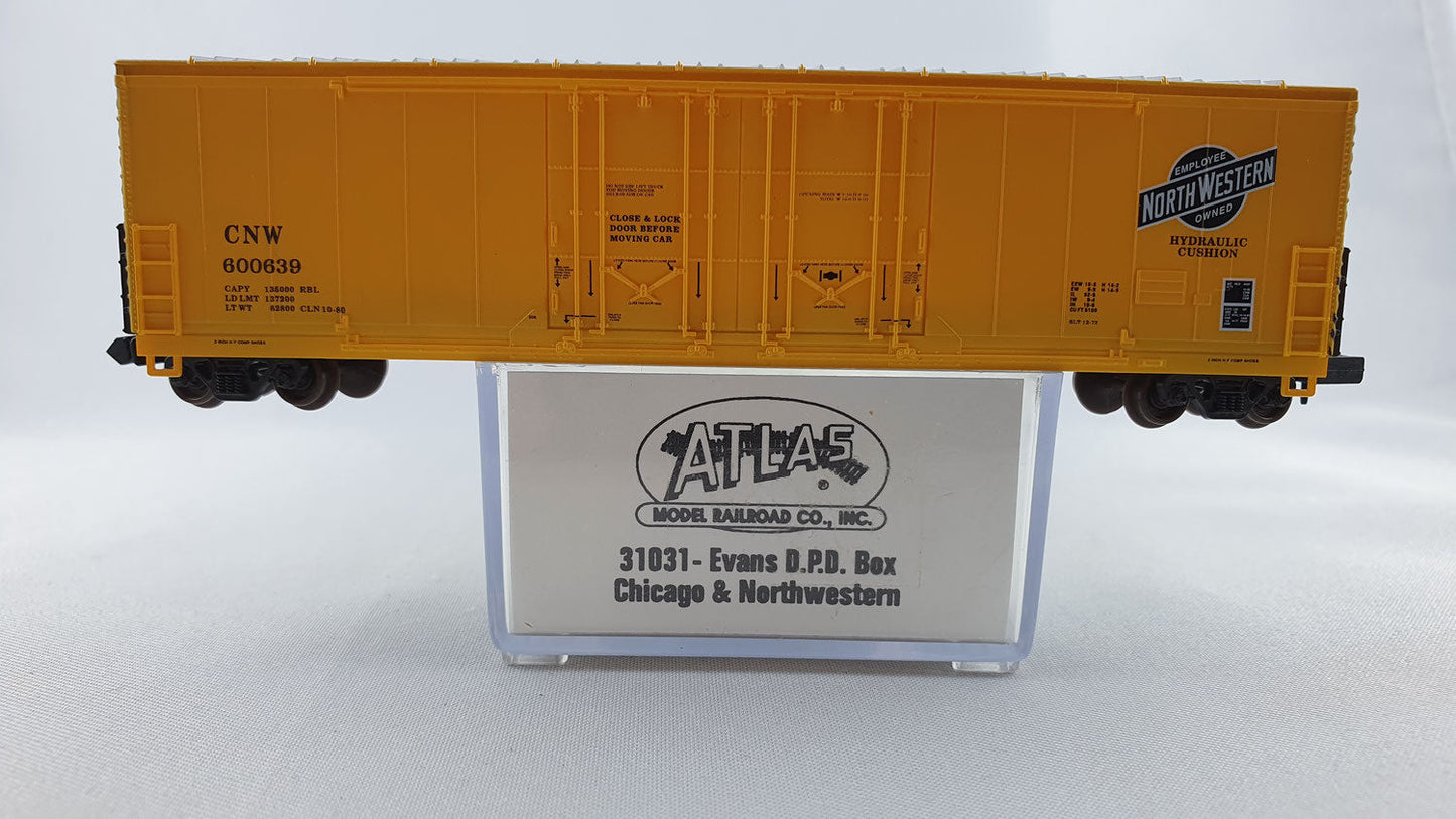 Atlas 31031 C&NW Double Door Box Car OVP (DG168)