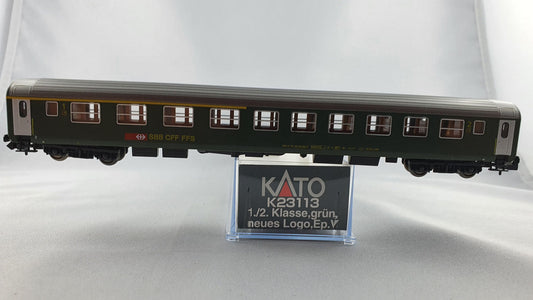 Kato 23113 SBB Reisezugwagen 1./2. Kl. OVP (DP73)