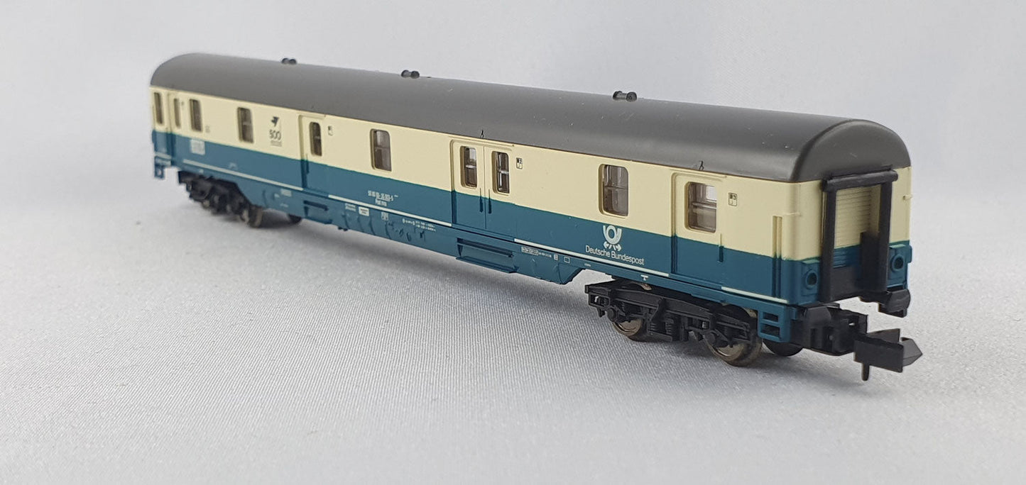 Arnold 3280 DBP Bahnpostwagen türkis/beige "500 Jahre Post" OVP (DP332)