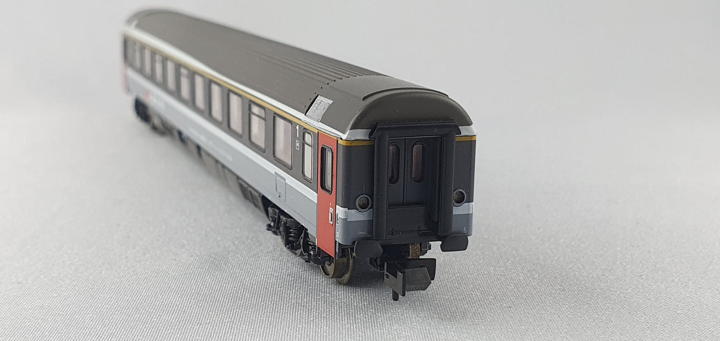 Minitrix 13365 SBB EC Grossraumwagen 1. Kl. (DP437)