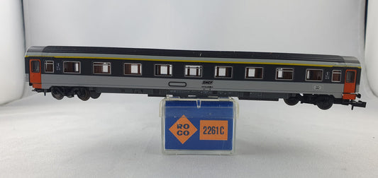 Roco 2261C SNCF Schnellzugwagen Eurofima 1. Kl. CORAIL OVP (E6454)