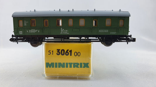 Minitrix 51 3061 00 DB Wohn-/und Schlafwagen OVP (DP138)