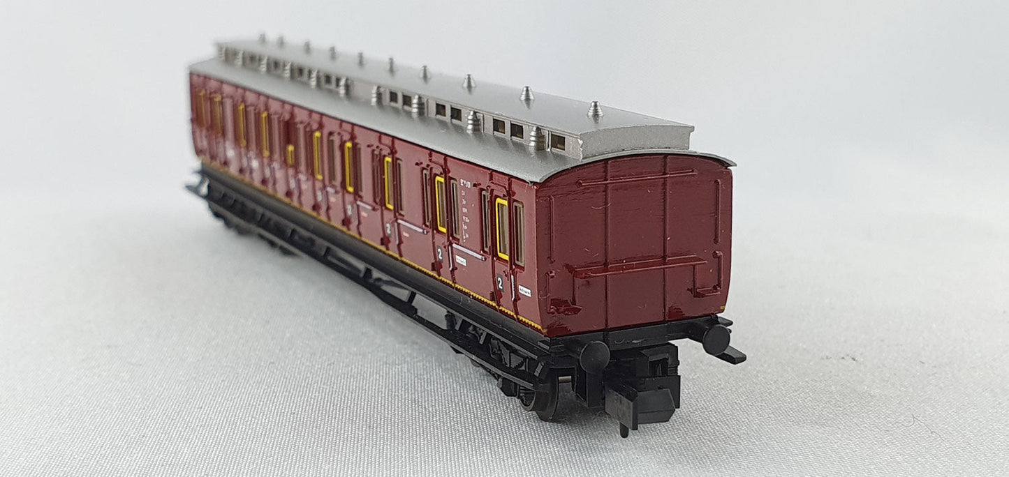 Arnold 2936 DB Steuer-Abteilwagen ES 88 2. / 3. Kl. rot OVP (DP356)