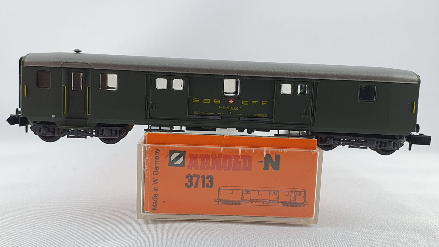 Arnold 3713 SBB Gepäckwagen OVP (E7090)