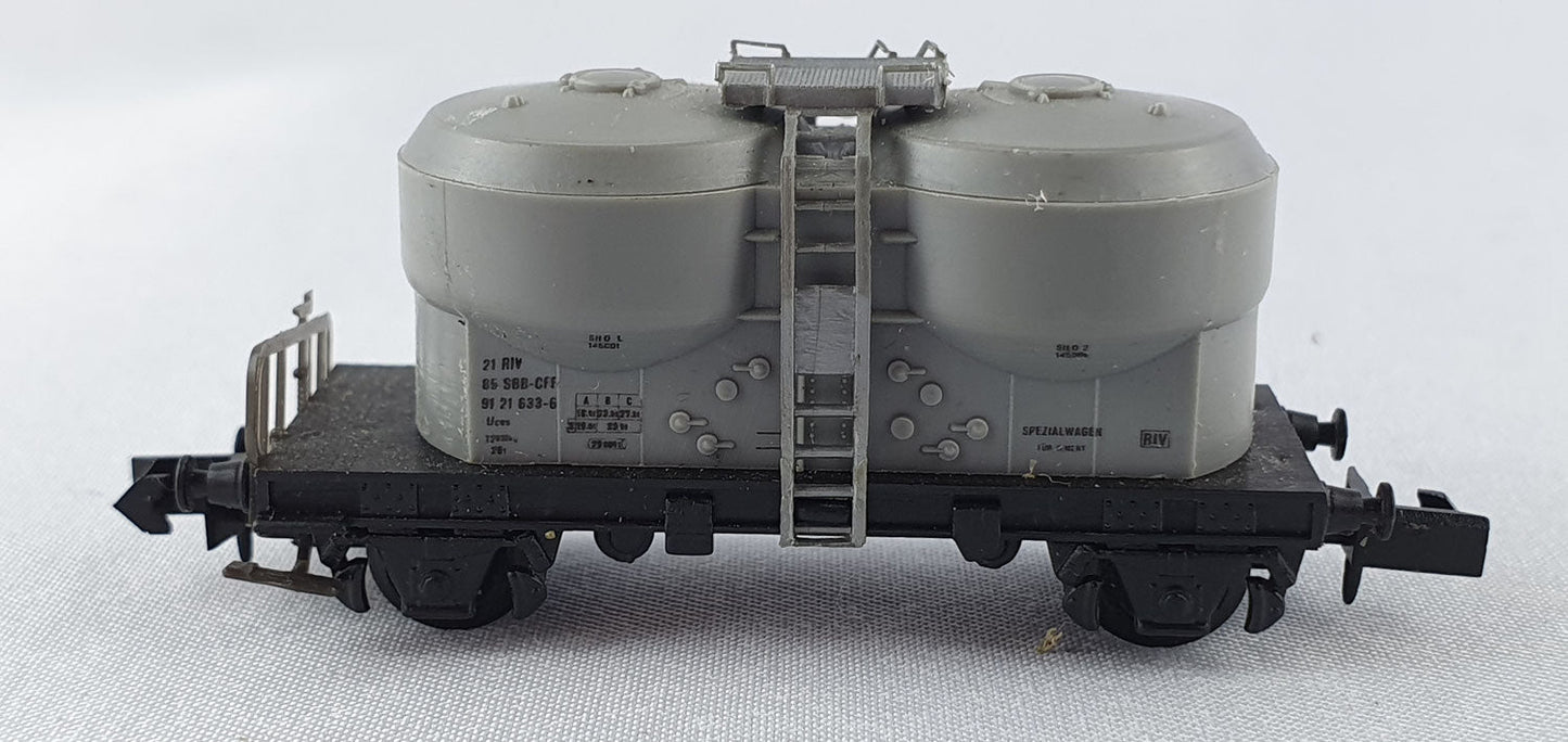 Swiss Toys 5 SBB Zementsilowagen grau (DG706)