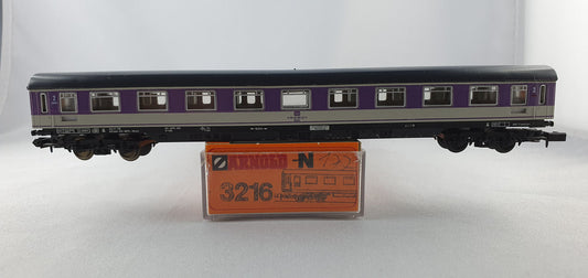 Arnold 3216 DB Liegewagen 2. Kl. violett "Pop Wagen" (DP377)