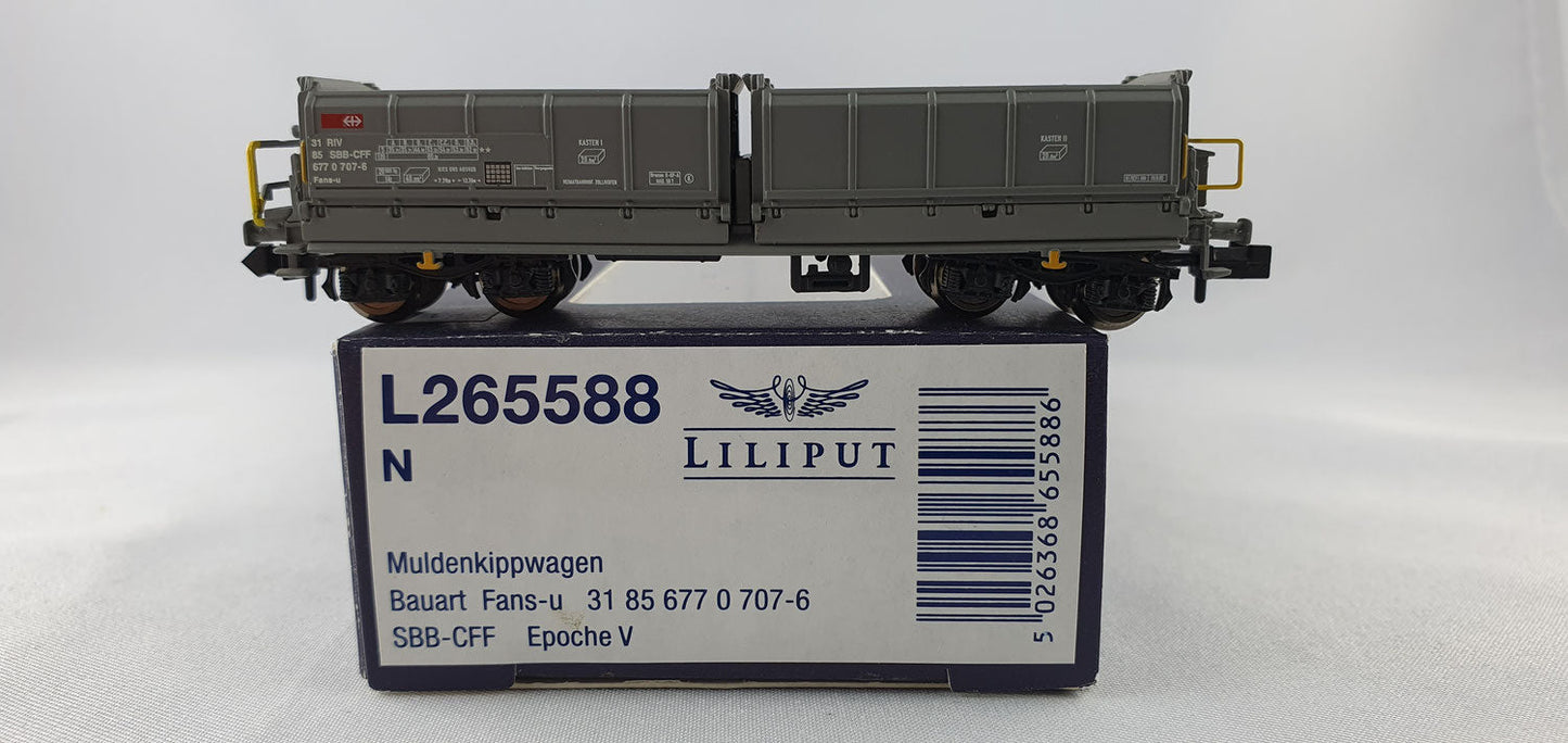 Liliput 265588 SBB dump truck grey OVP (E7070) 