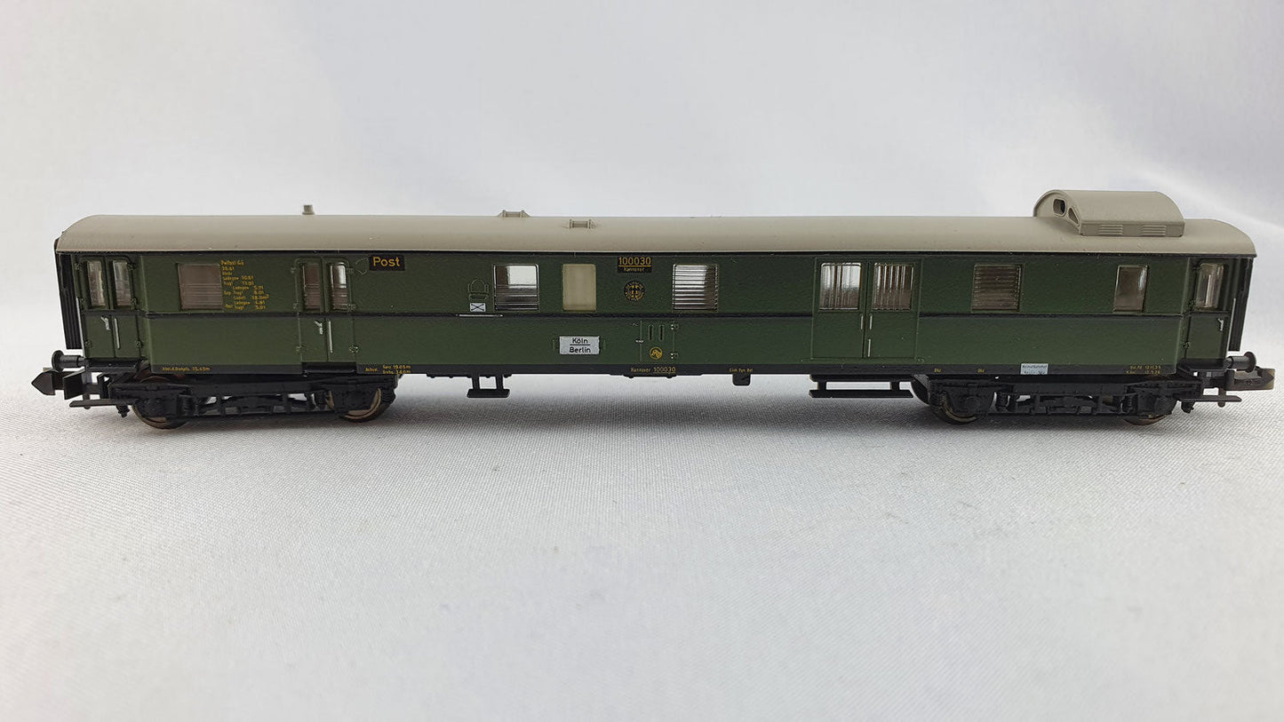 Minitrix 51 3152 00 DB Gepäckwagen mit Postabteil OVP (DP235)