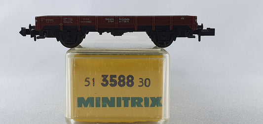 Minitrix 51 3588 30 DB Niederbordwagen OVP (E1598)