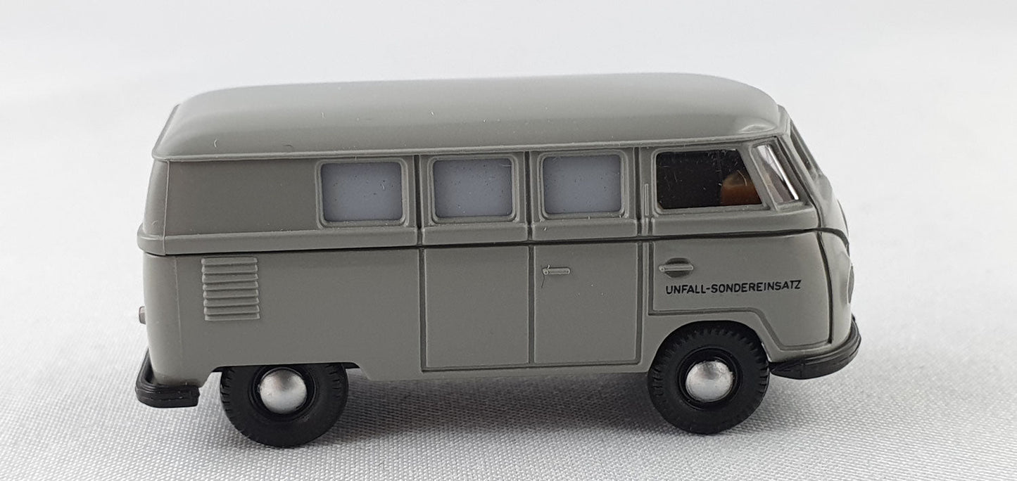 Brekina 50 VW T1 "Unfall Sondereinsatz Leichenwagen" OVP (Bre50)
