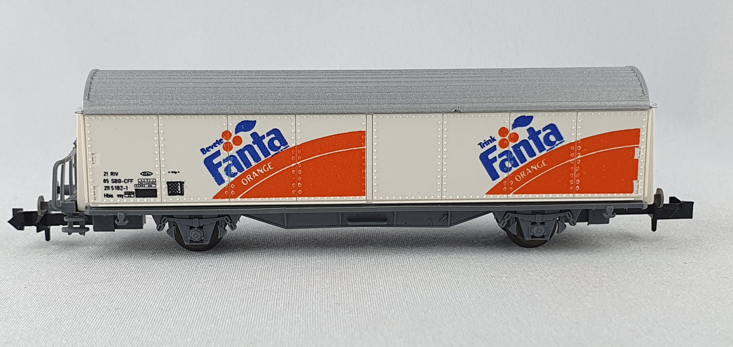 Baur 252 SBB Schiebewandwagen "Fanta Orange" (DG370)