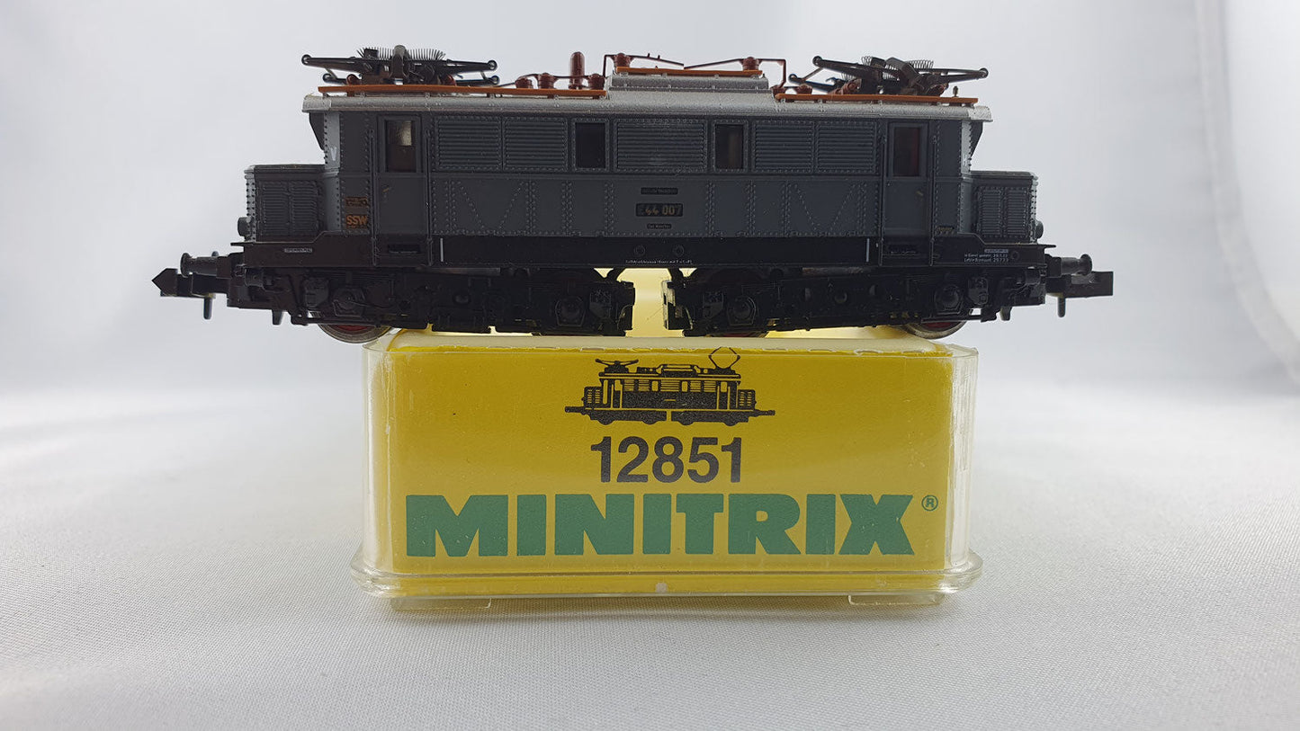 Minitrix 12851 DRG E44 grau E-Lok (E1536)